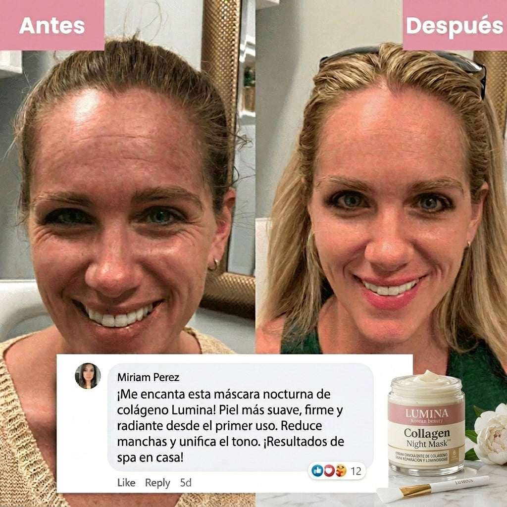 Lumina® — Mascarilla reparadora Coreana