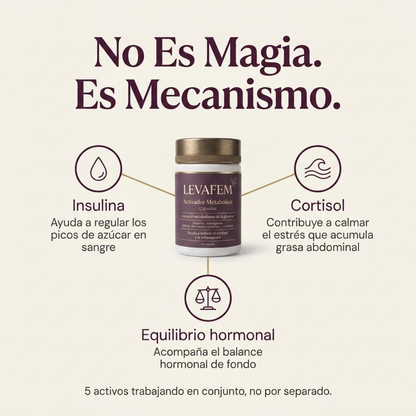 Levafem® — Terminá con la panza que no baja.