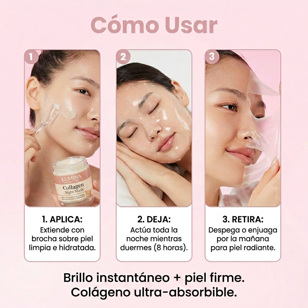Lumina® — Mascarilla reparadora Coreana