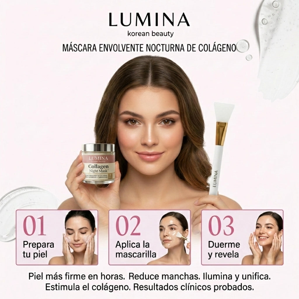 Lumina® — Mascarilla reparadora Coreana